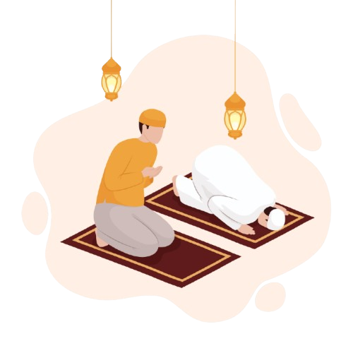 Praying Illustration